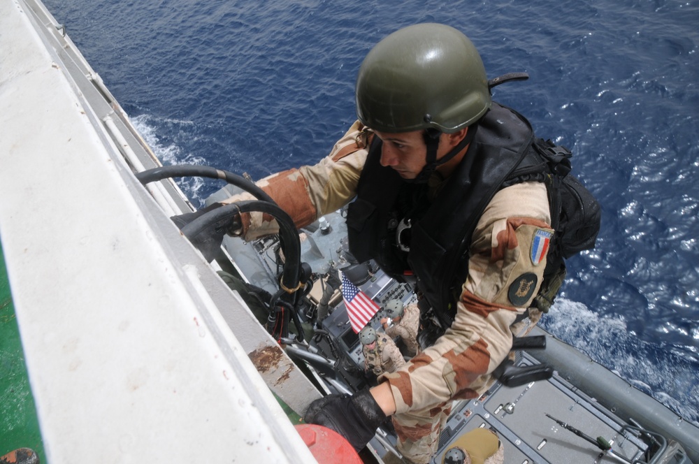 High seas adventure: SOF demonstrate vessel search, seizure