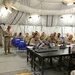 Briefing the Coalition Land Forces Component Commander