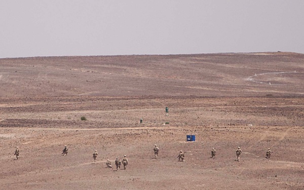 22nd MEU, JAF rehearse live-fire exercise for Eager Lion 2014
