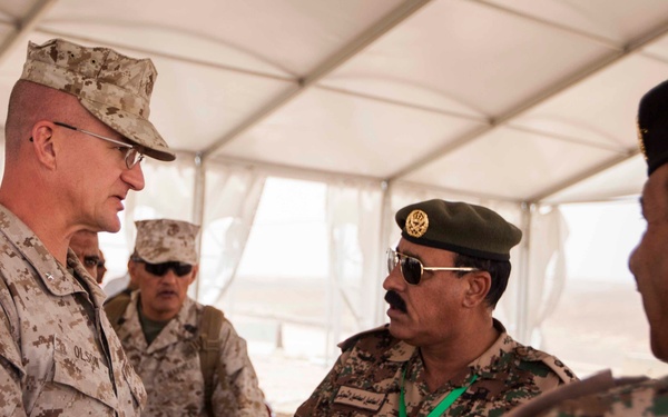 22nd MEU, JAF rehearse live-fire exercise for Eager Lion 2014