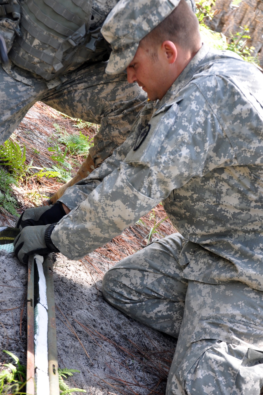 1222nd Engineer Company (Sapper) live fire