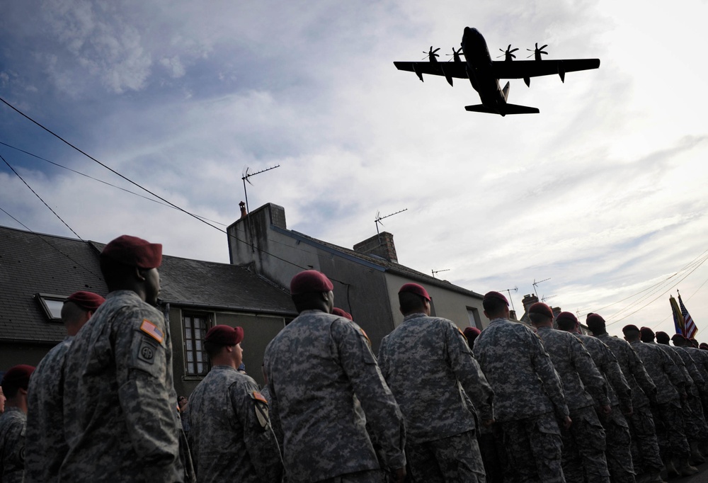 US Air Force general honors NATO partners, D-Day vets