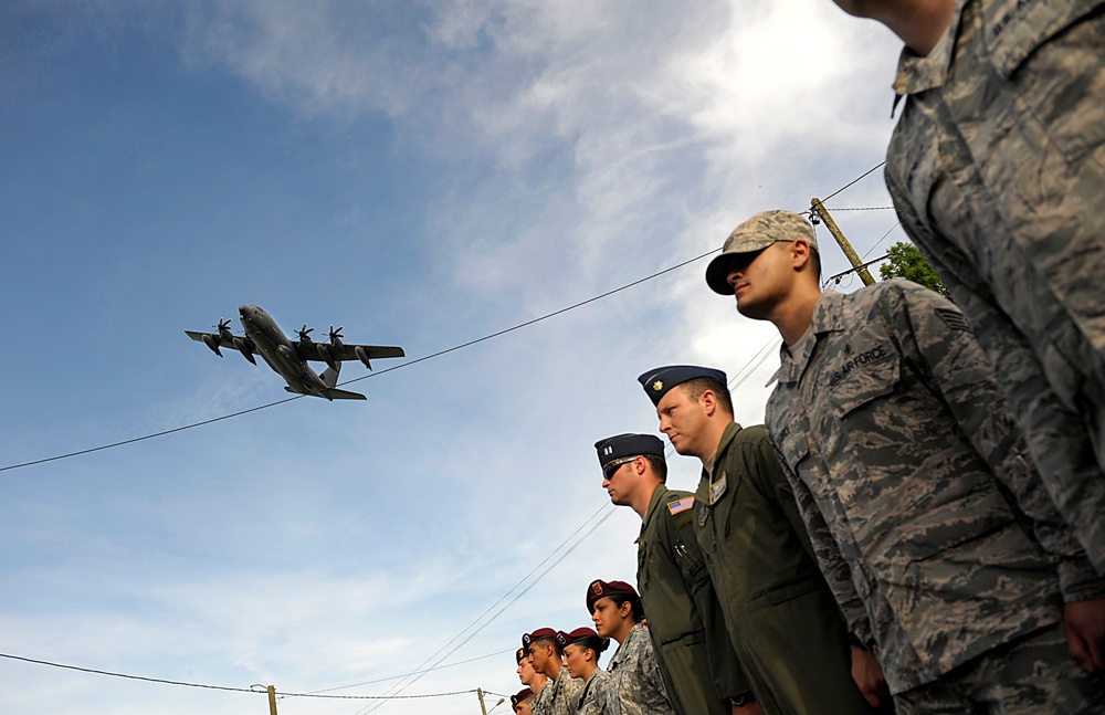 US Air Force general honors NATO partners, D-Day vets