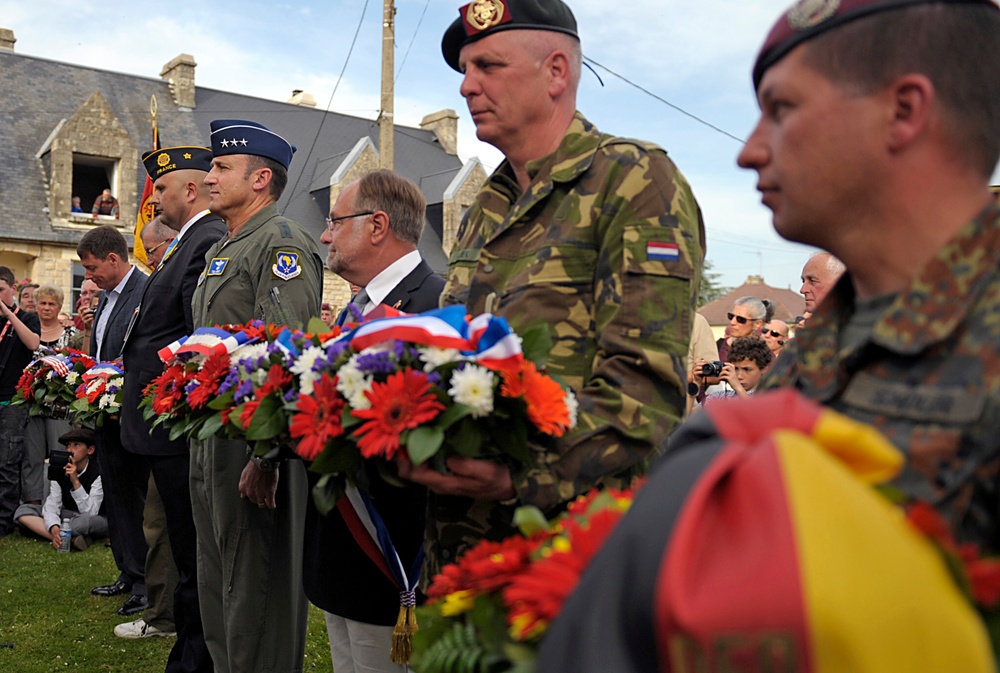 US Air Force general honors NATO partners, D-Day vets