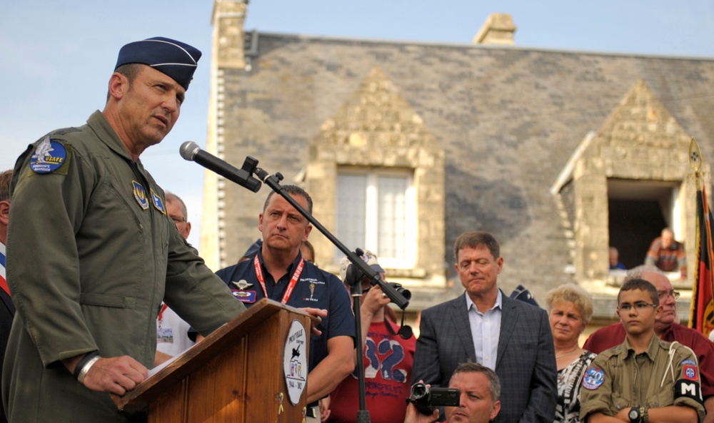 US Air Force general honors NATO partners, D-Day vets