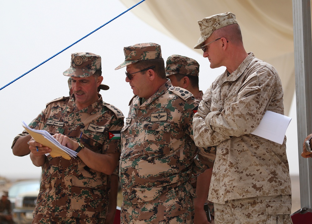 Eager Lion 2014 land force commanders discuss major live-fire exercise
