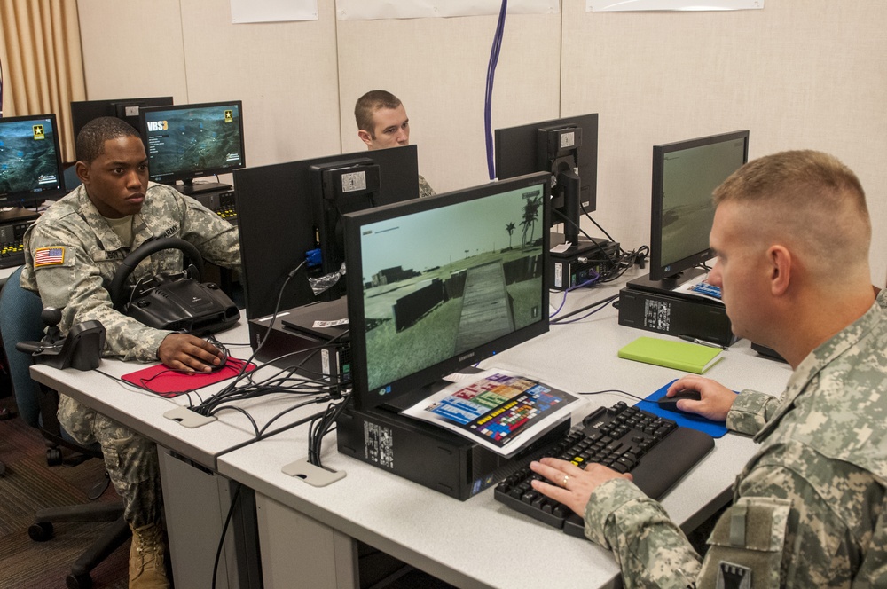 Reserve engineer command launches Soldiers into combat environments from office desk