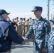 SECNAV visit to USS Mount Whitney