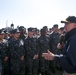 SECNAV visit to USS Mount Whitney