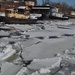Ice breaking operations on the Hudson River
