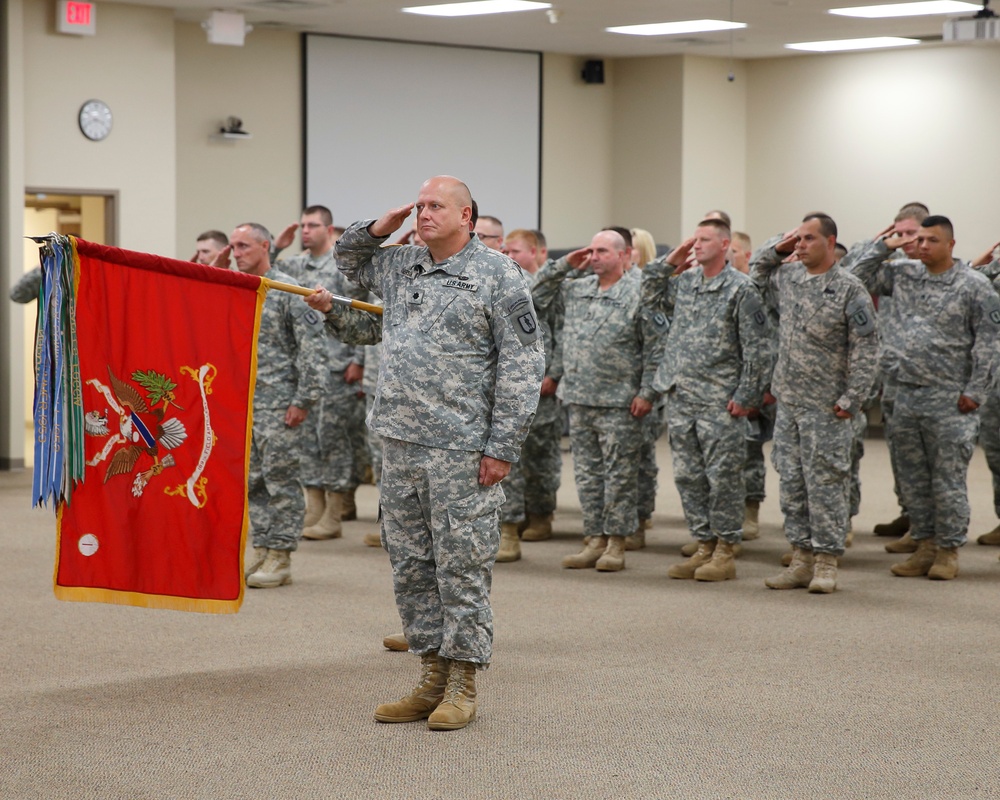 Oklahoma Army National Guard Regional Training Institute change of command