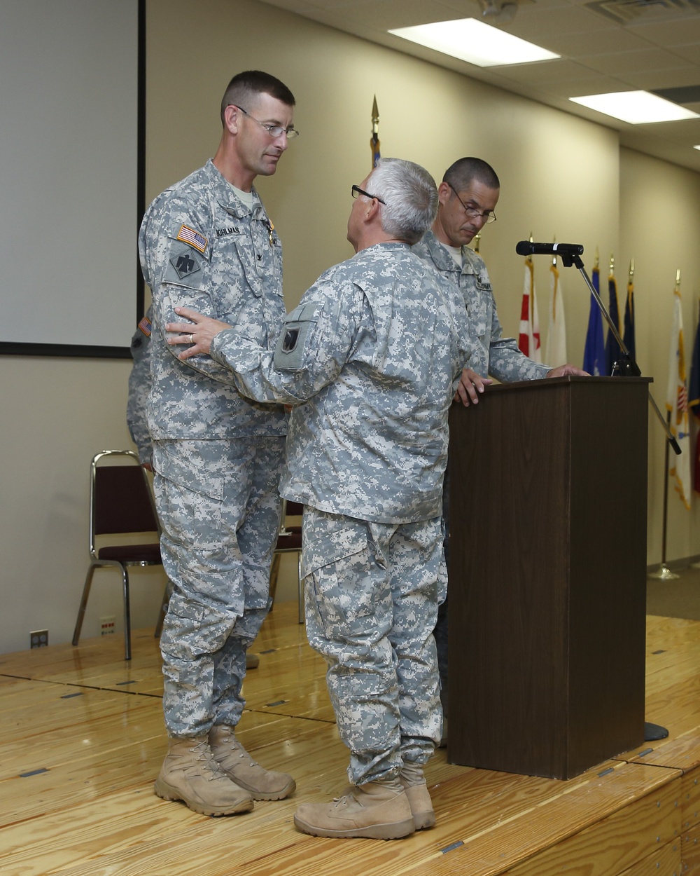 Oklahoma Army National Guard Regional Training Institute change of command