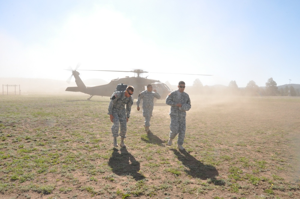 Three Arizona Army National Guard Soldiers receive Purple Heart