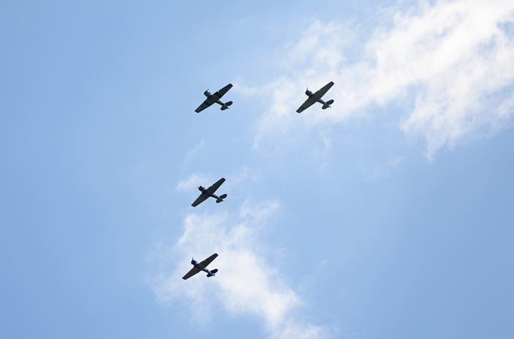 Ceremony pays tribute to D-Day veterans on 70th anniversary