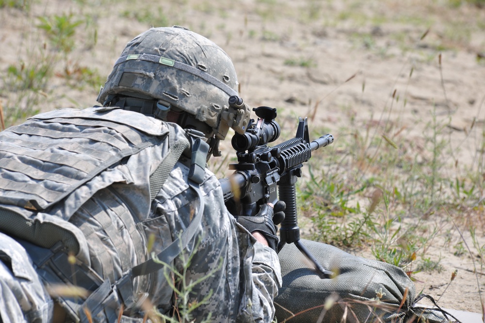 173rd Brigade Support Battalion, 173rd Airborne Brigade qualification range