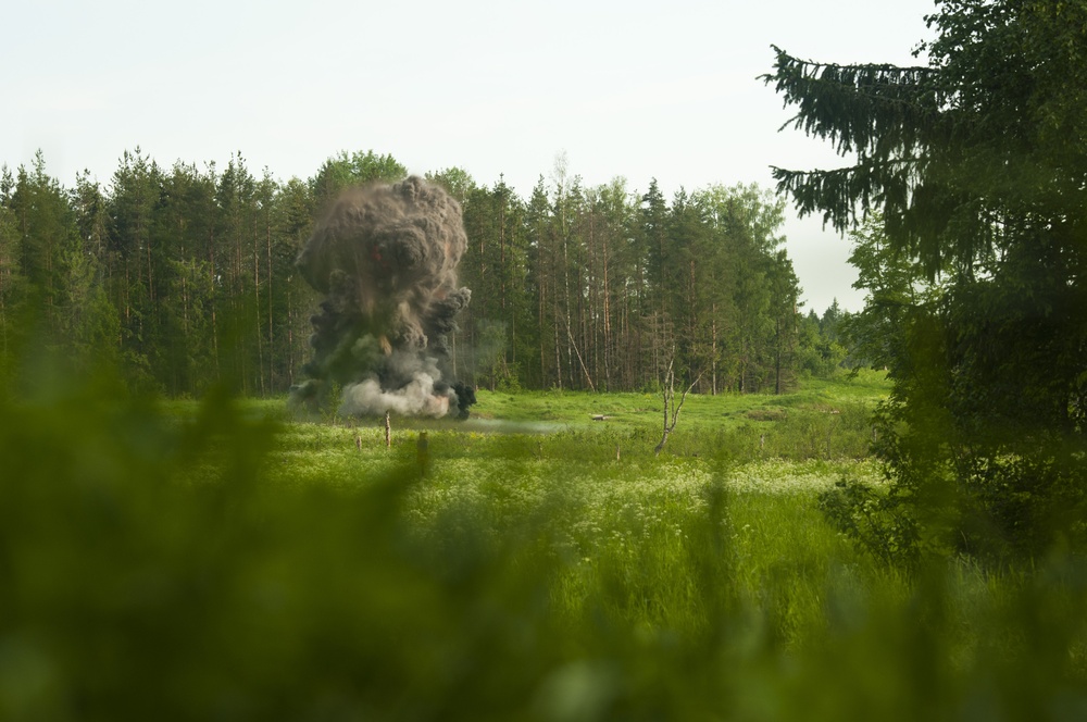 173rd Airborne Brigade trains in Estonia