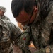 US paratroopers prepare training range