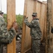 US paratroopers prepare training range