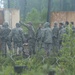 US paratroopers prepare training range