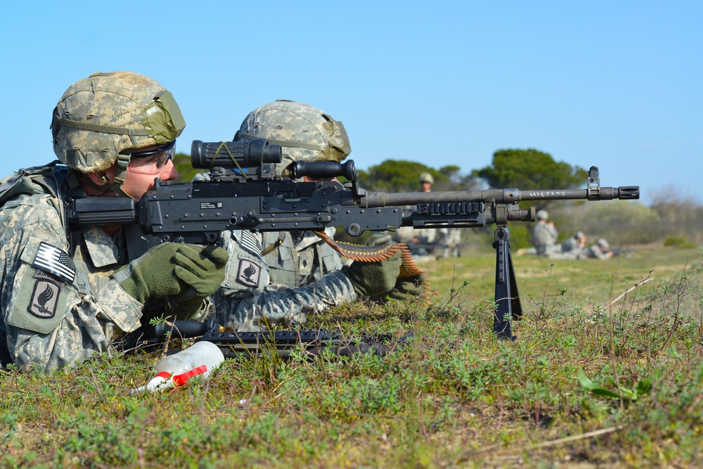 173rd Brigade Support Battalion, 173rd Airborne Bde qualification range