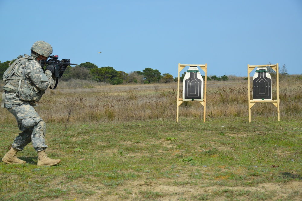 173rd Brigade Support Battalion, 173rd Airborne Bde qualification range