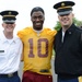 NFL players thank America's military