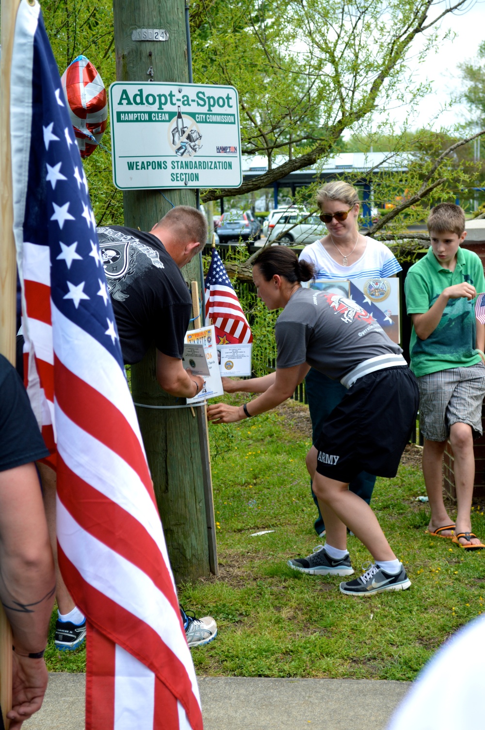 Fort Eustis Soldiers honor fallen comrades