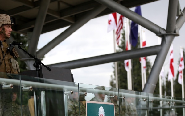 BSRF 14.2, Georgian Armed Forces conduct opening ceremony of Agile Spirit 14