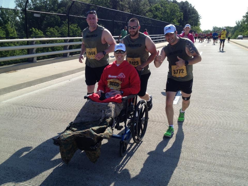 Always Faithful - Marines help terminally ill Staff Sgt. complete half marathon