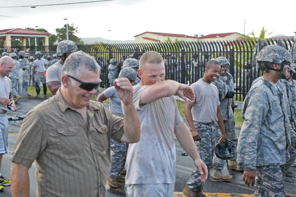 Indiana Army Reserves soldiers participate in Operation Forward Guardian II