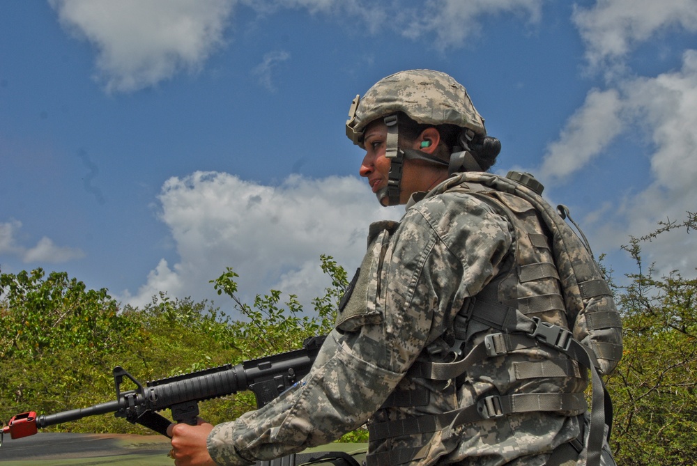 661st Military Police Law and Order Detachment conduct IED training during Operation Forward Guardian II