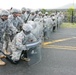 US Virgin Island National Guard soldiers conduct riot control simulation during Operation Forward Guardian II.