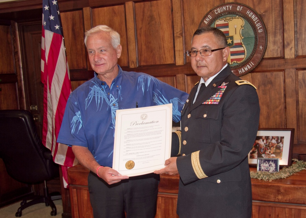 Honolulu Army Day Proclamation