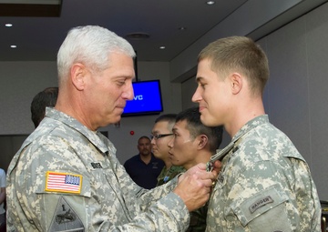 Herron awarded Army Achievement Medal for hiker rescue
