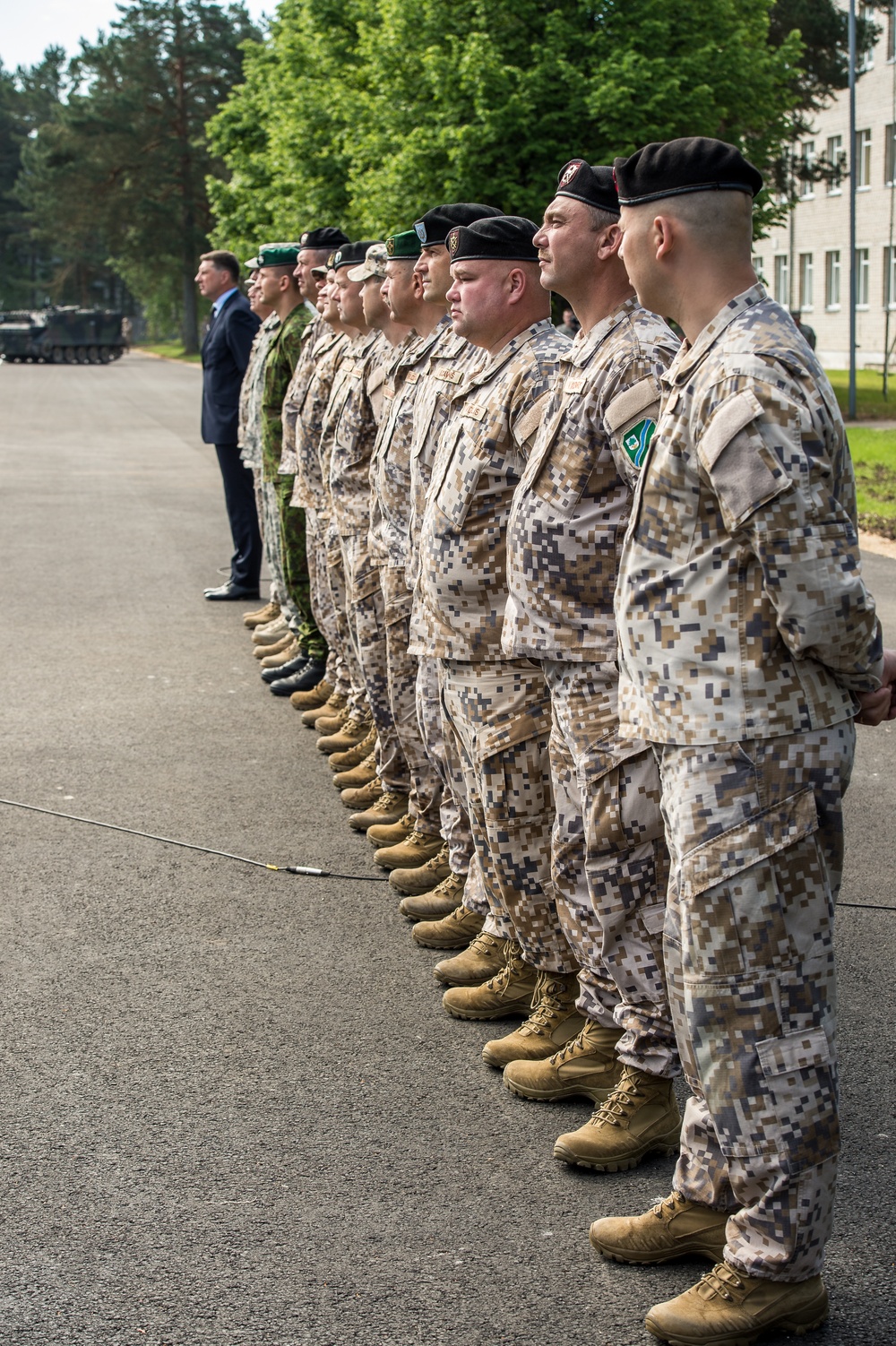 Saber Strike opening ceremony