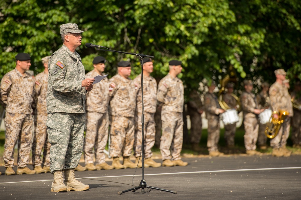 Saber Strike opening ceremony