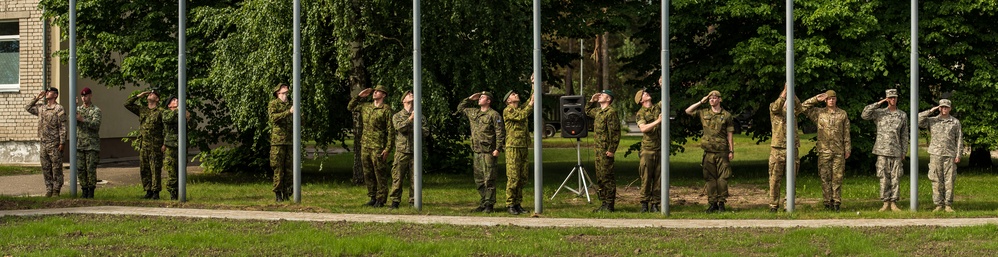 Saber Strike opening ceremony