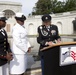 Women in Military Service for America Memorial Wreath Laying