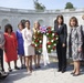 Women in Military Service for America Memorial Wreath Laying