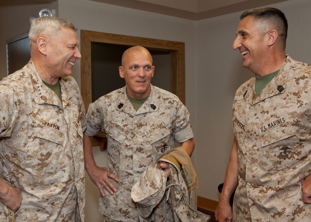 ACMC attends Camp Lejeune Retirement Ceremony