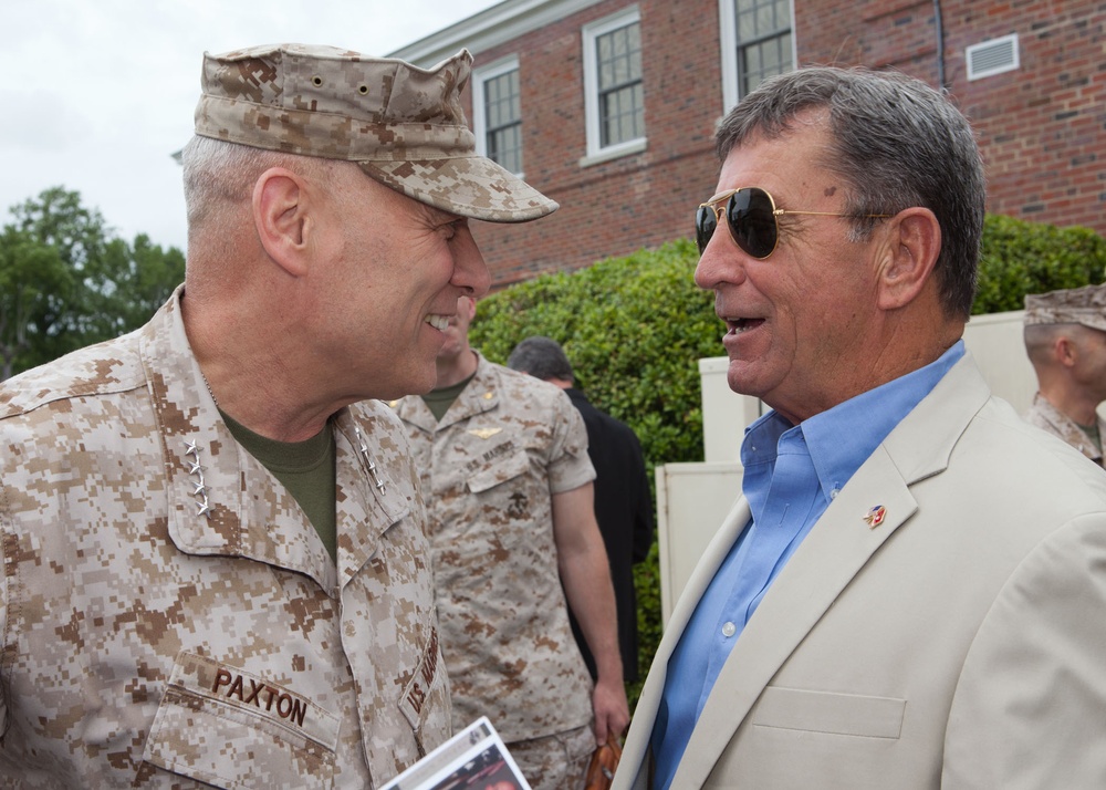 ACMC attends Camp Lejeune Retirement Ceremony