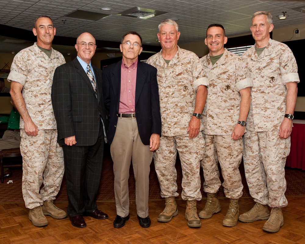 ACMC attends Camp Lejeune Retirement Ceremony