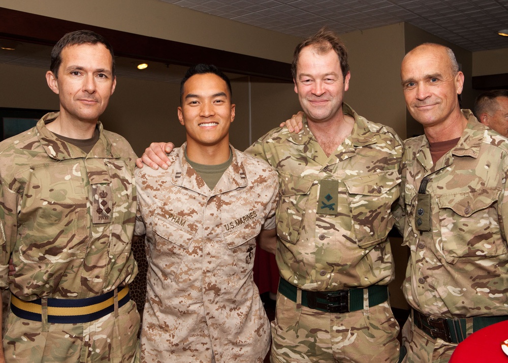 ACMC attends Camp Lejeune Retirement Ceremony