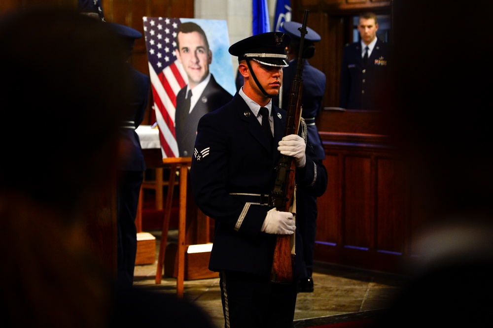 Senior Airman Dennis Malone memorial service