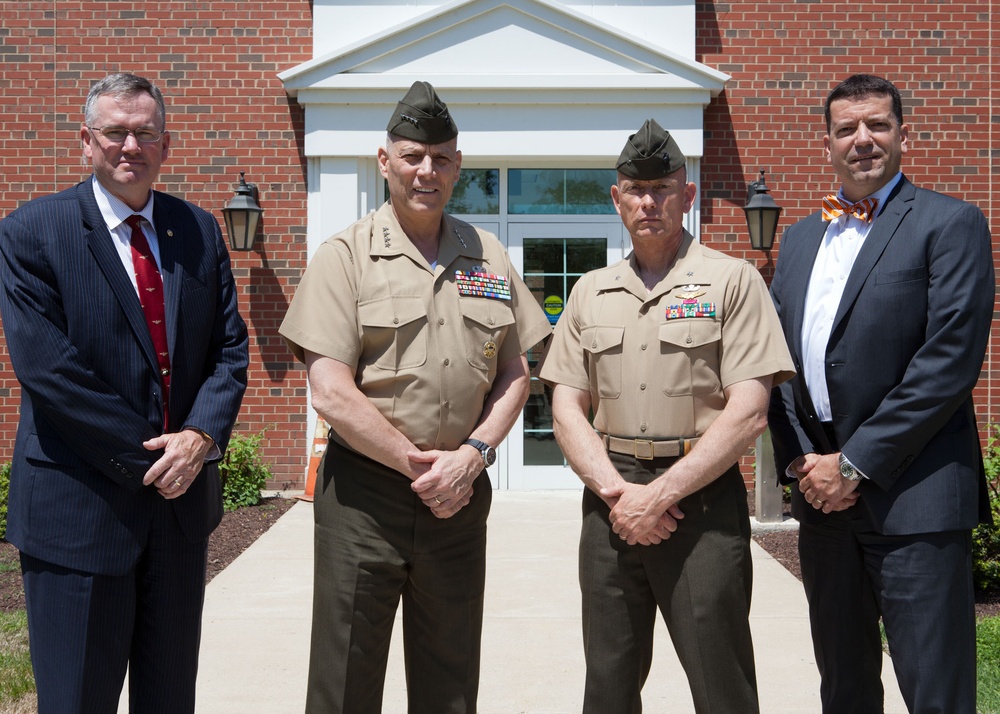 ACMC visits MARCORSYSCOM at MCB Quantico