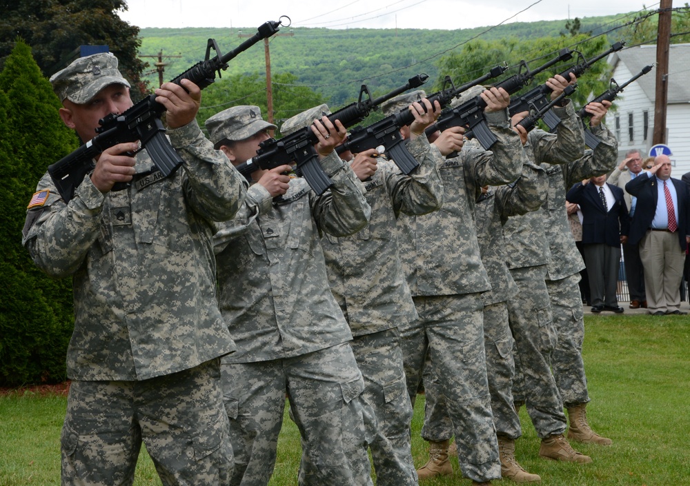 D-Day commemoration at West Scranton High School