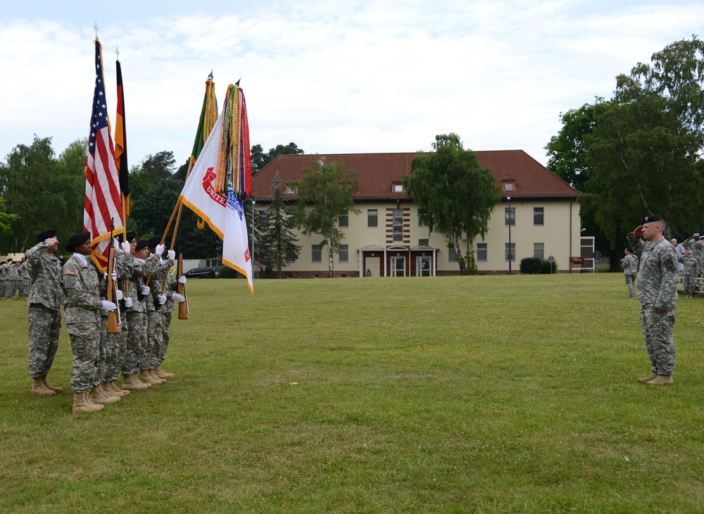 95th MP BN inactivation ceremony, Kaiserslautern