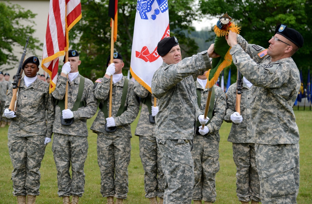 95th MP BN inactivation ceremony, Kaiserslautern