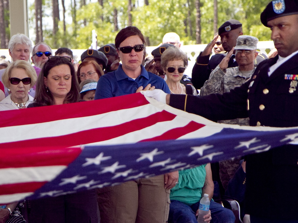 Unclaimed veterans remains interred at Fort Jackson National Cemetery