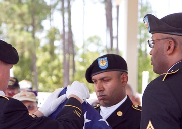 Unclaimed veterans remains interred at Fort Jackson National Cemetery